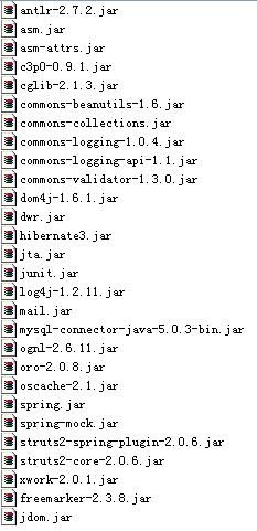 Struts2+spring2+hibernate3����������1��
