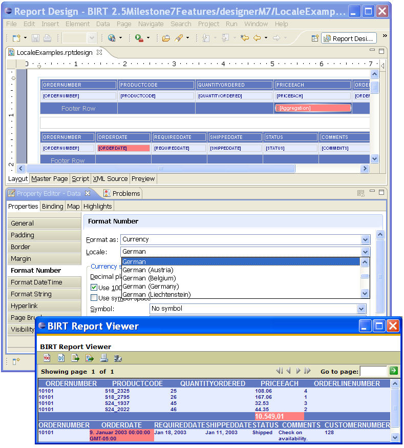 BIRT 2.5 Milestone �� ���¹��ܽ���