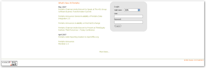 ��tomcat�²���pentaho 1.5.3