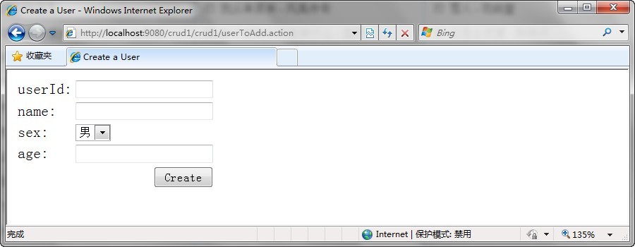 ����ĥstruts2����ʮ���� CRUD�ۺ�ʩ�� ֮ 12.4 ������ʻ���Ϣ