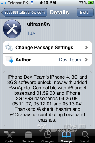 ����Ϣ��iPhone ��, 3GS, 3G ���� 5.14.02 �� 2.10.4 �Ѿ�����