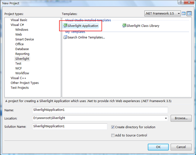 һ��һ��ѧSilverlight ��ϵ�У�1��������һ��������SilverlightӦ��