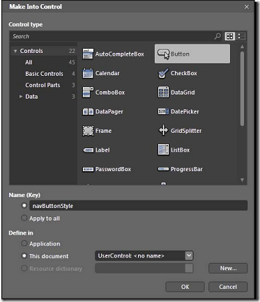 silverlight ������ť��ʽ