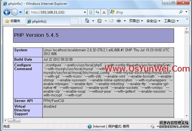 CentOS 6.3����װ��Nginx1.2.2+MySQL5.5.25a+PHP5.4.5